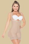 SHORT SLEEVE GIRDLE WITH INTERNAL BUTT LIFTER 233-C