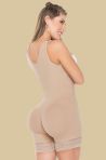 SHORT SLEEVE GIRDLE WITH INTERNAL BUTT LIFTER 233-C