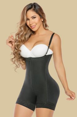 SHORT STRAPLESS GIRDLE WITH INTERNAL BUTT LIFT 527-3